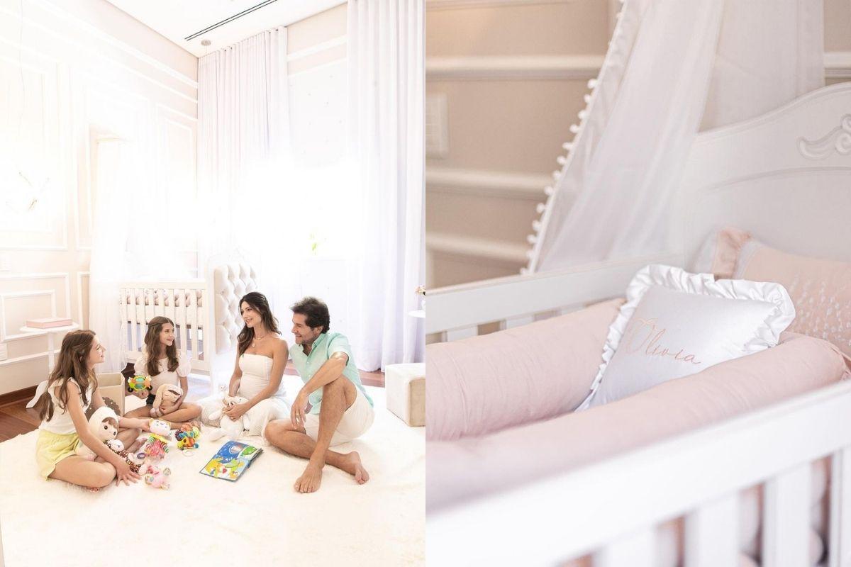 Aline de Pádua mostrou a decoração do quarto da filha com Daniel