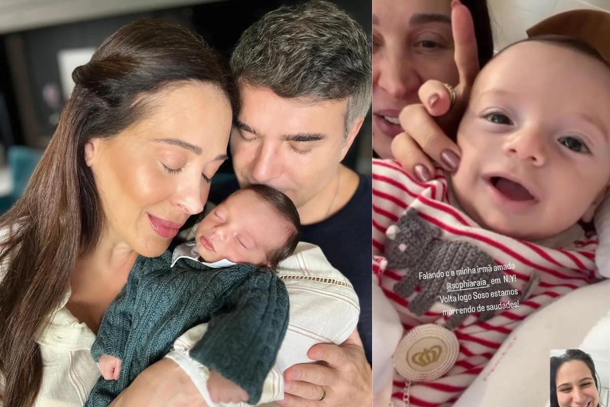 Claudia Raia e Luca