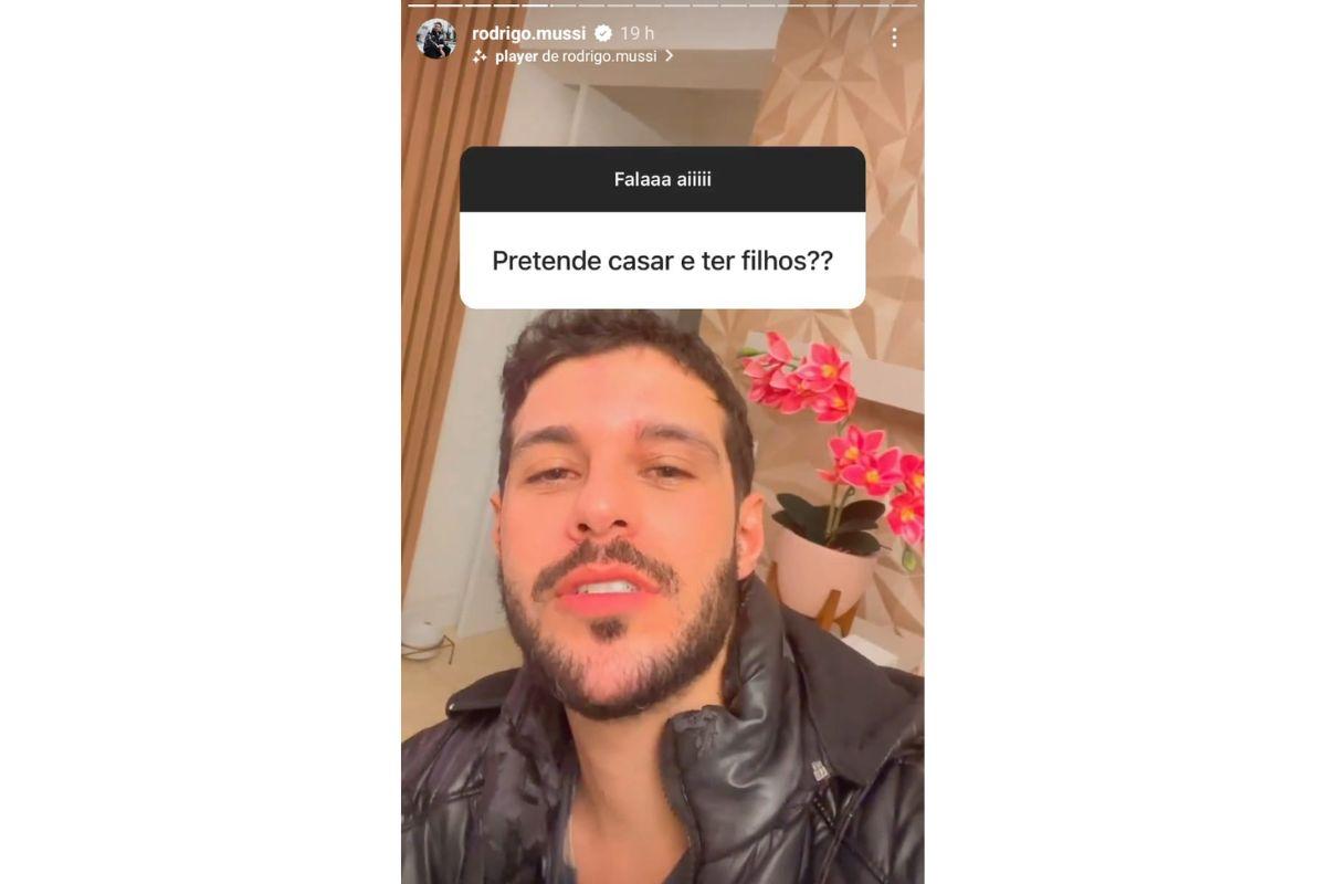 Rodrigo Mussi filhos