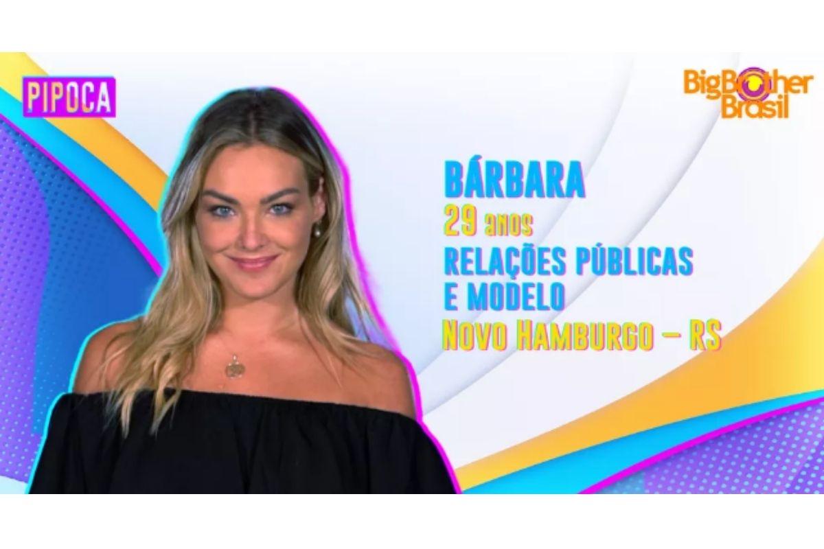 Bábara, nova participante do BBB22