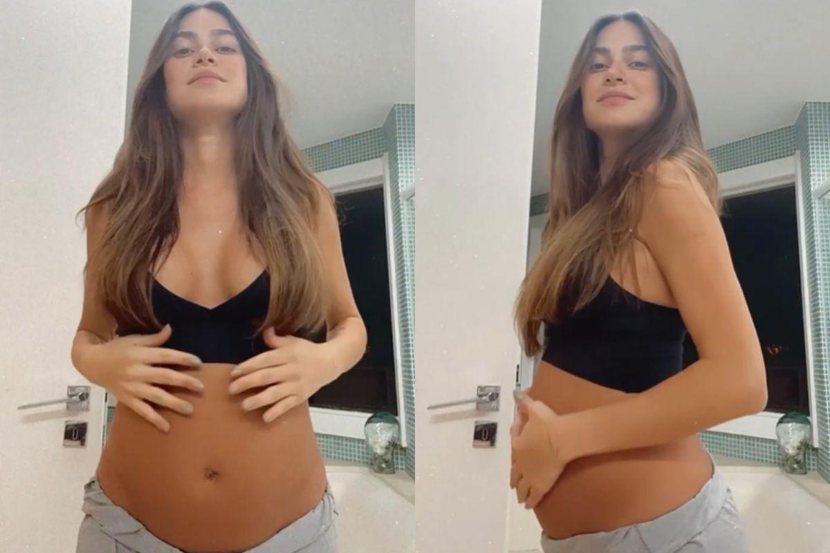 Thaila Ayala mostra realidade do corpo pós parto