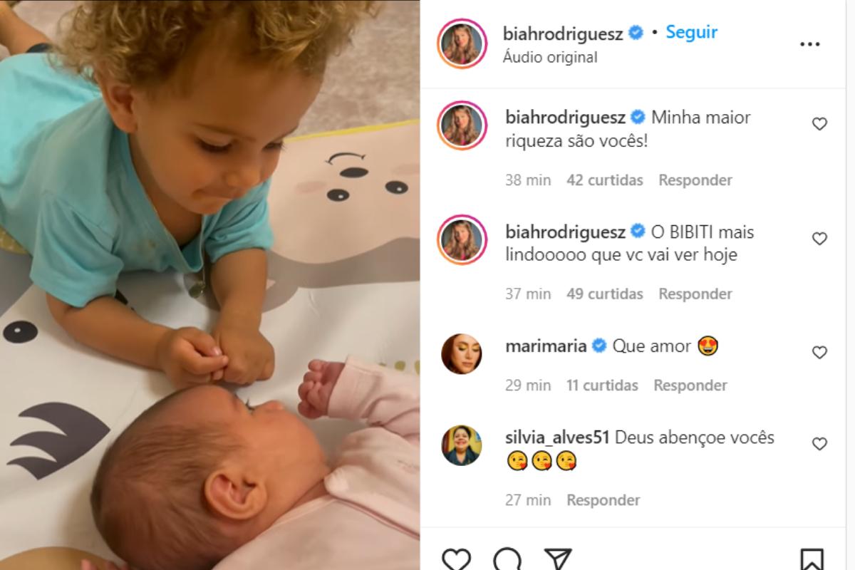 Théo e Fernanda junto