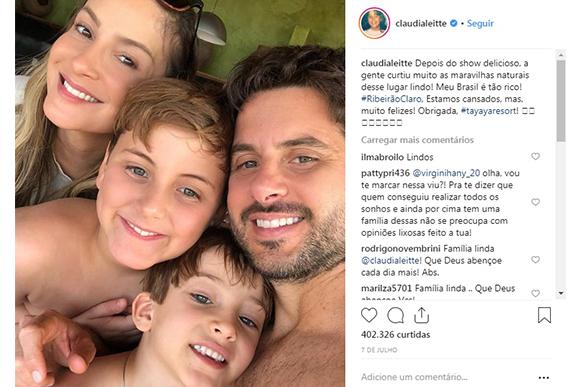 Foto: Reprodução Instagram / @claudialeitte