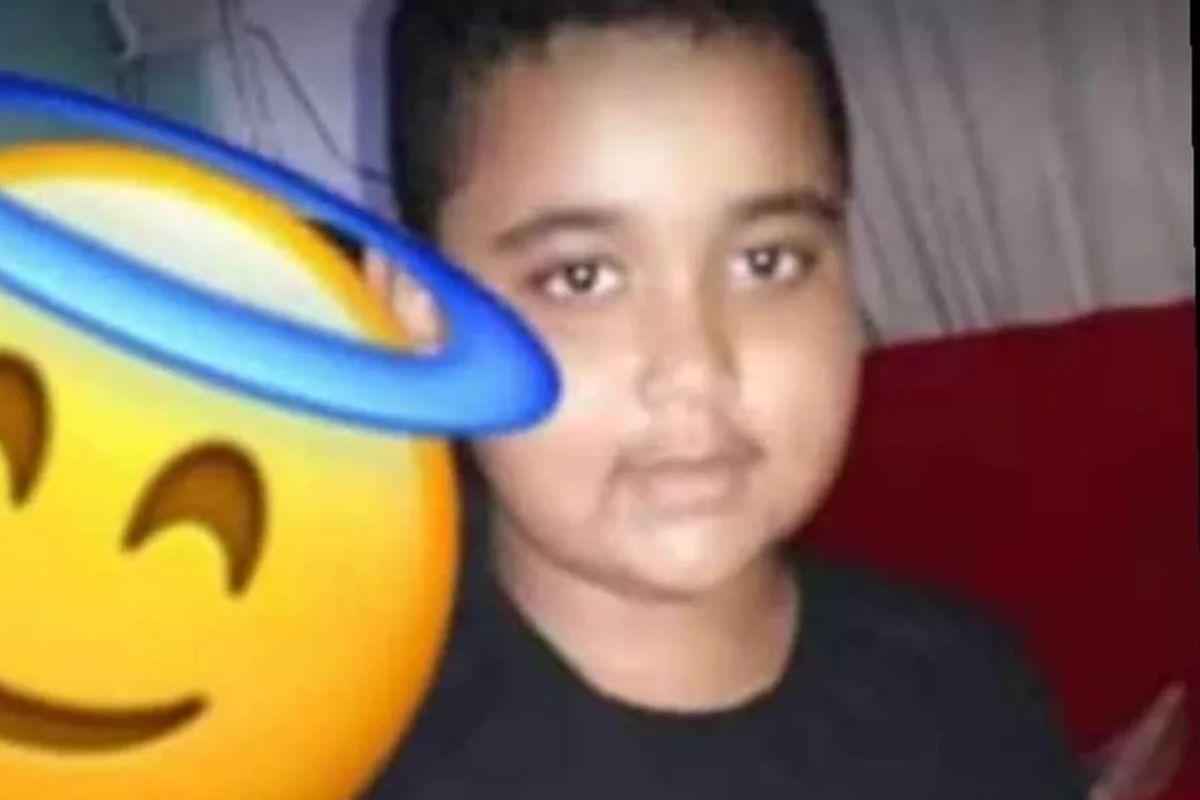 O menino de 10 anos não resistiu aos ferimentos