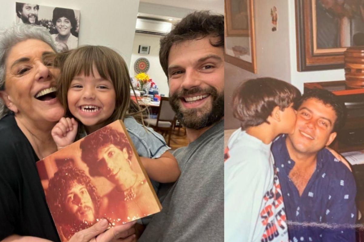 Duda Nagle faz homenagem ao pai