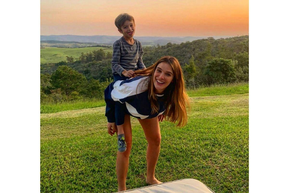 Rafa Brites e o filho, Rocco