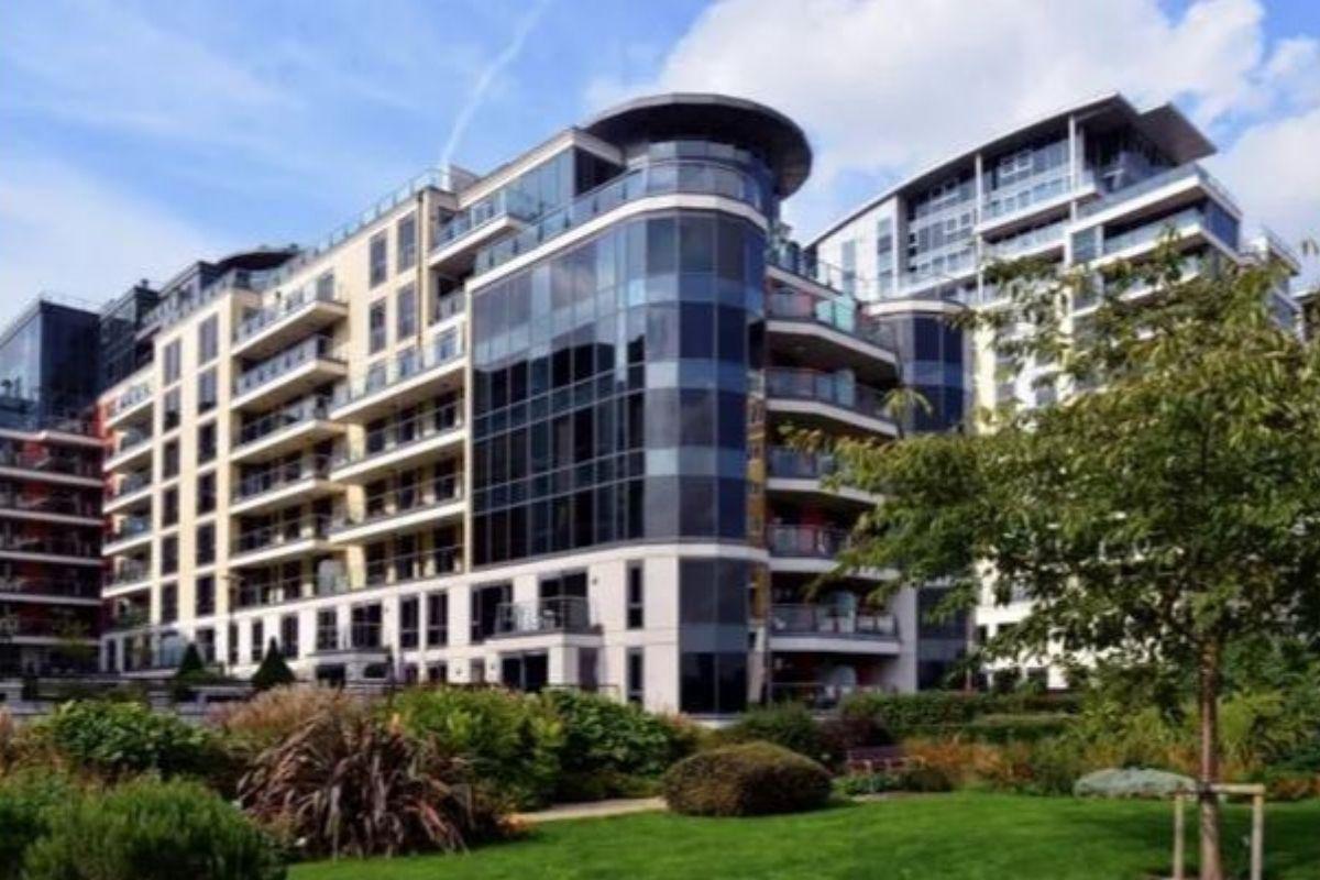 Apartamento que a família mora em Londres