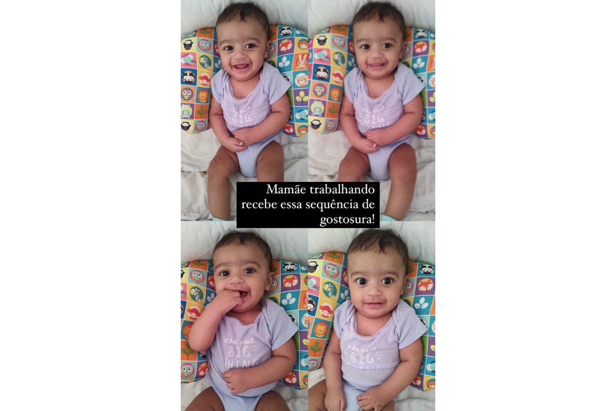 Fotos de bebê sorrindo
