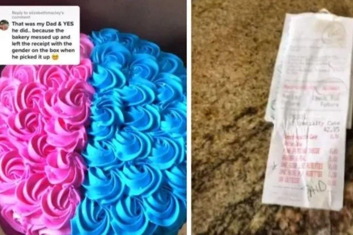 Padaria revela sexo do bebê em nota fiscal