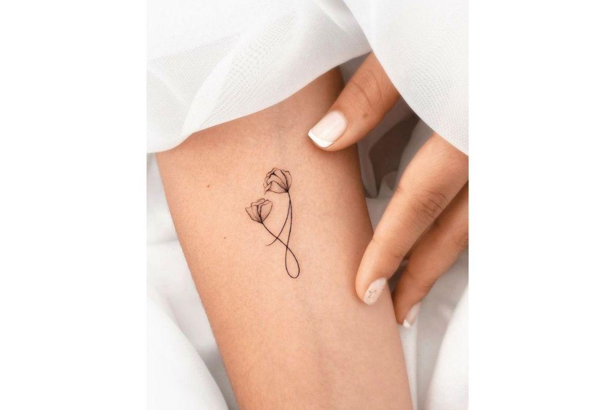 Tatuagem para filho pequena e discreta