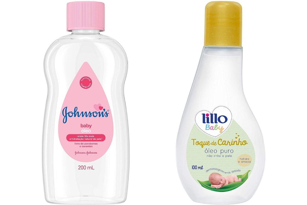 Óleo corporal para bebês com descontos na Semana do Consumidor: Jonhson's e Lillo Baby