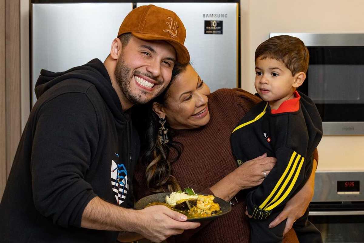 Murilo Huff faz participação especial em programa de Dona Ruth e fala sobre o filho com Marília Mendonça