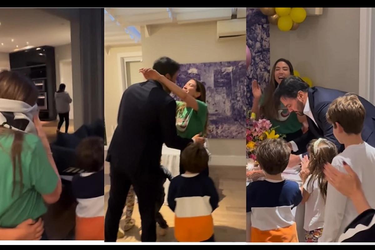 surpresa de aniversário