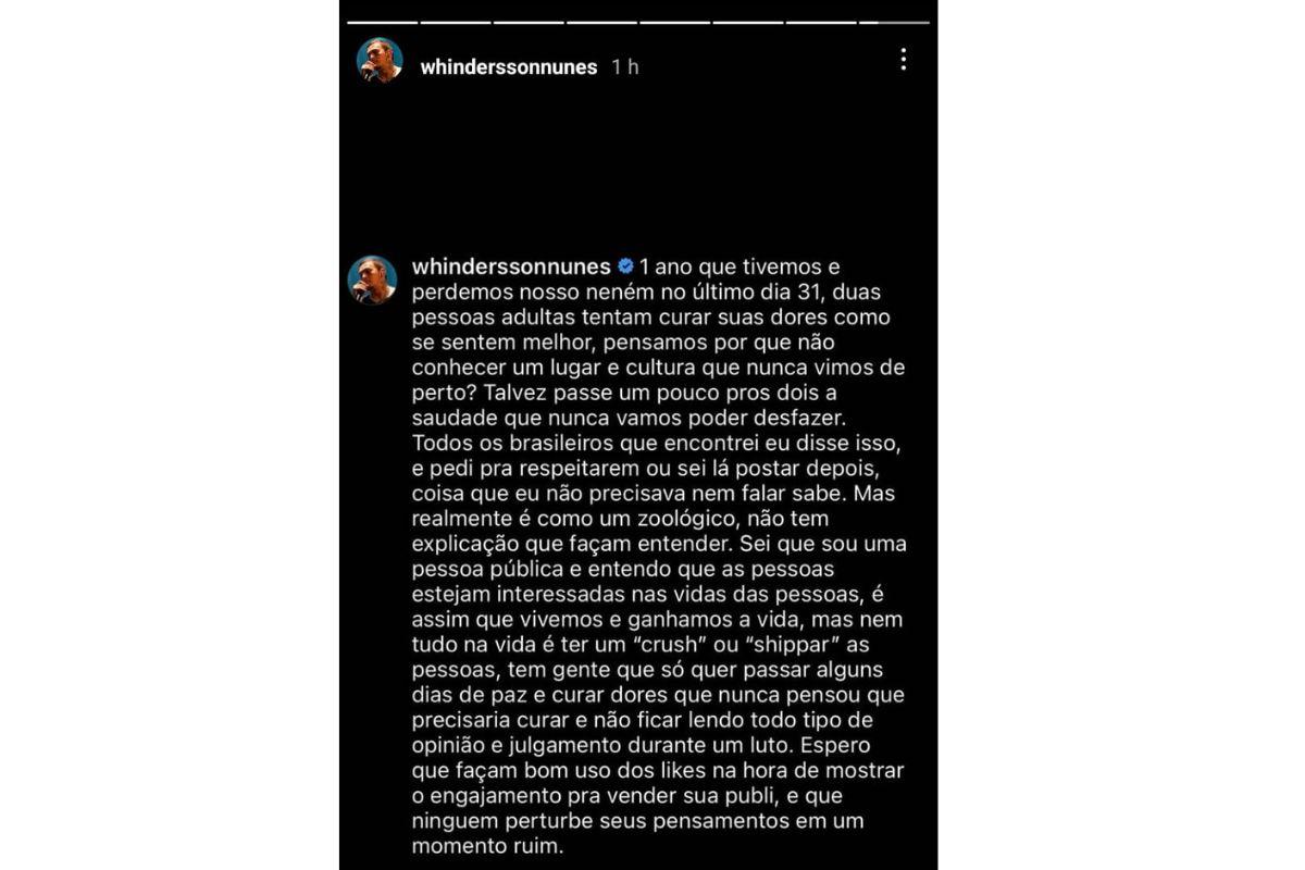 Depoimento de Whindersson Nunes