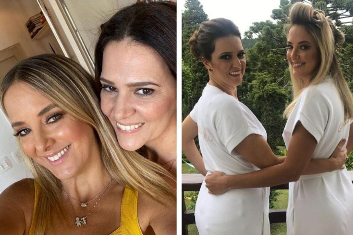 Ticiane Pinheiro compartilha fotos raras ao lado da irmã de César Trali