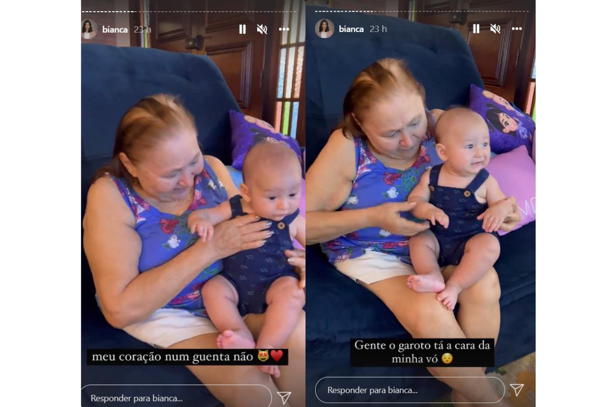 Bianca Andrade mostrou nas redes o carinho entre os dois (Foto: Reprodução Instagram @bianca)
