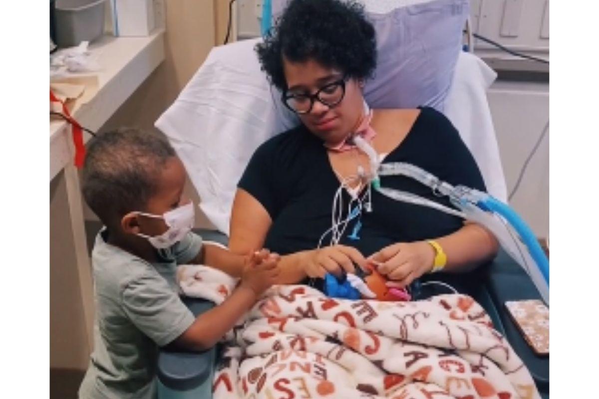 Cierra recebeu visita dos filhos neste período