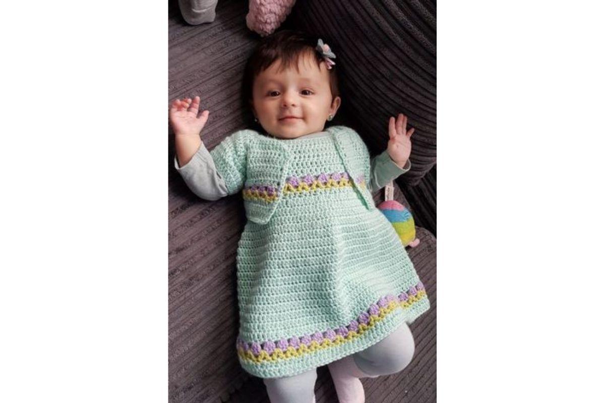 A bebê tinha apenas 16 meses quando faleceu