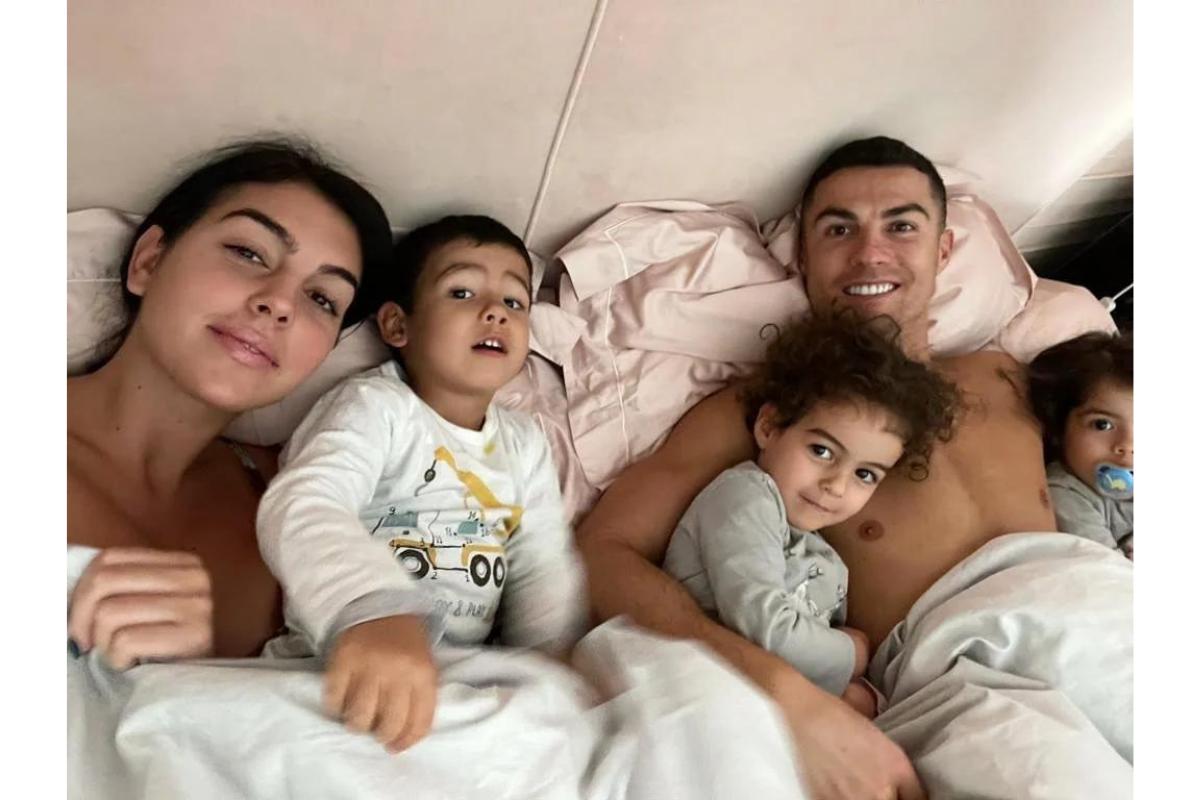 Cristiano Ronaldo e sua família
