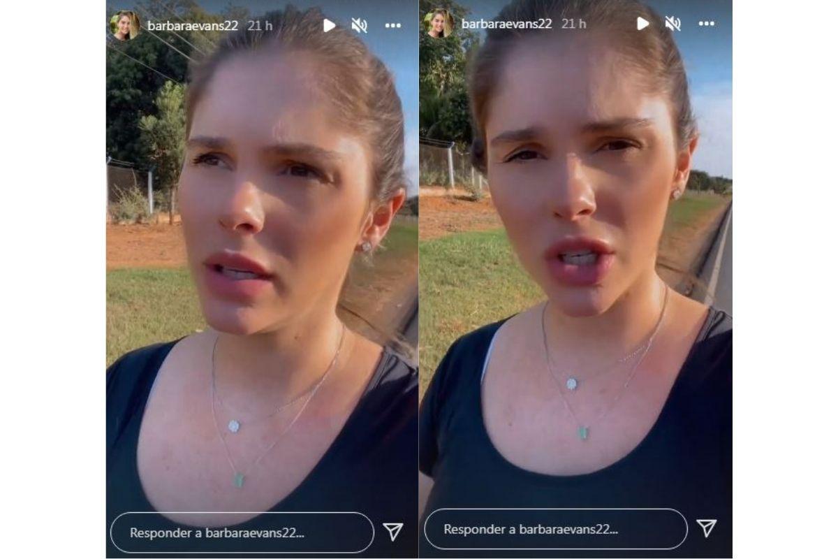 Bárbara Evans falou sobre os seios que caíram após a gestação