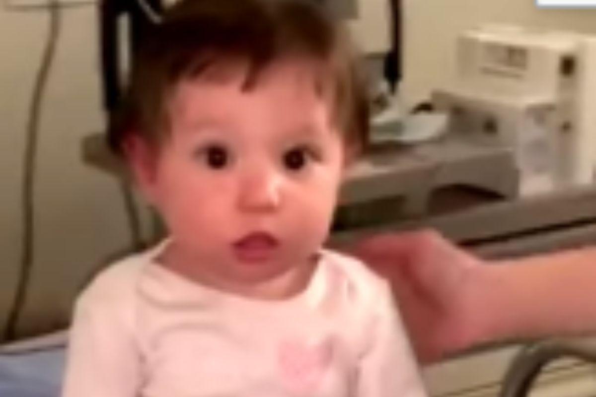 Bebê 9 meses queda telhado