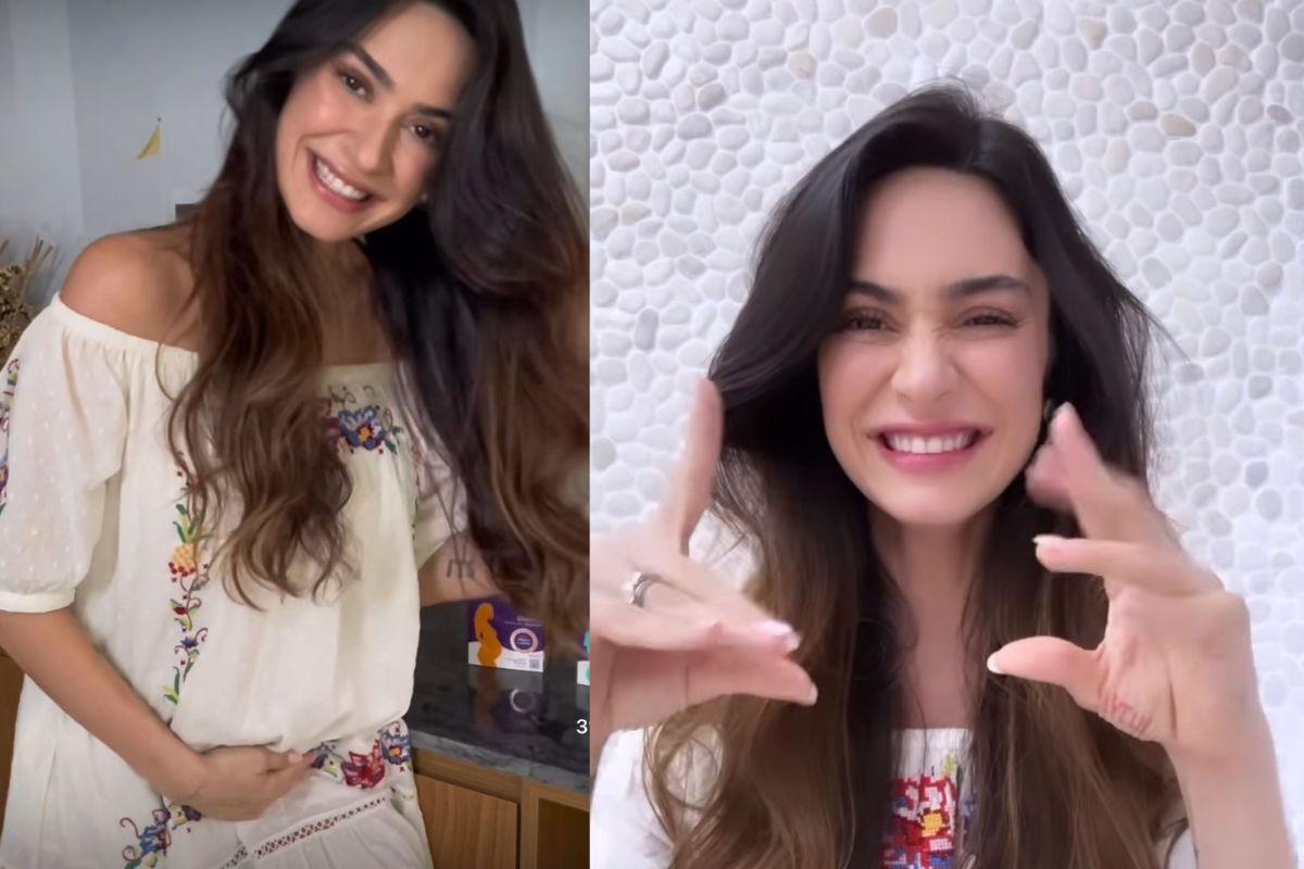 Thaila Ayala anuncia segunda gravidez