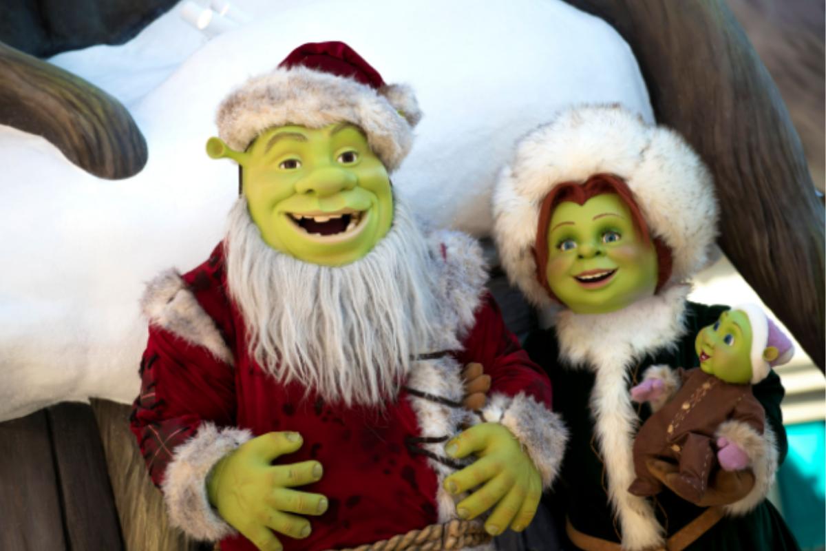 Papai e mamãe noel Shrek