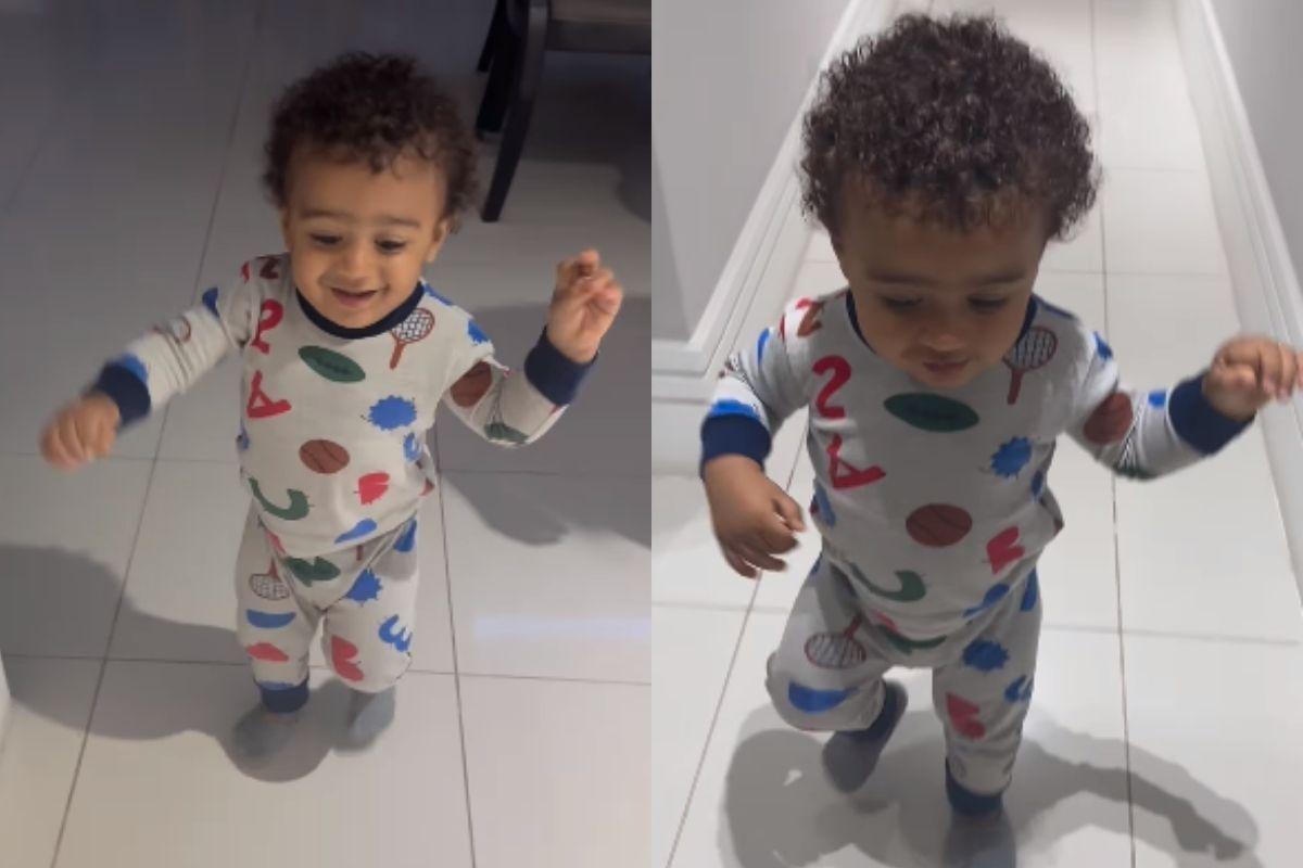 Joaquim filho de Viviane Araujo