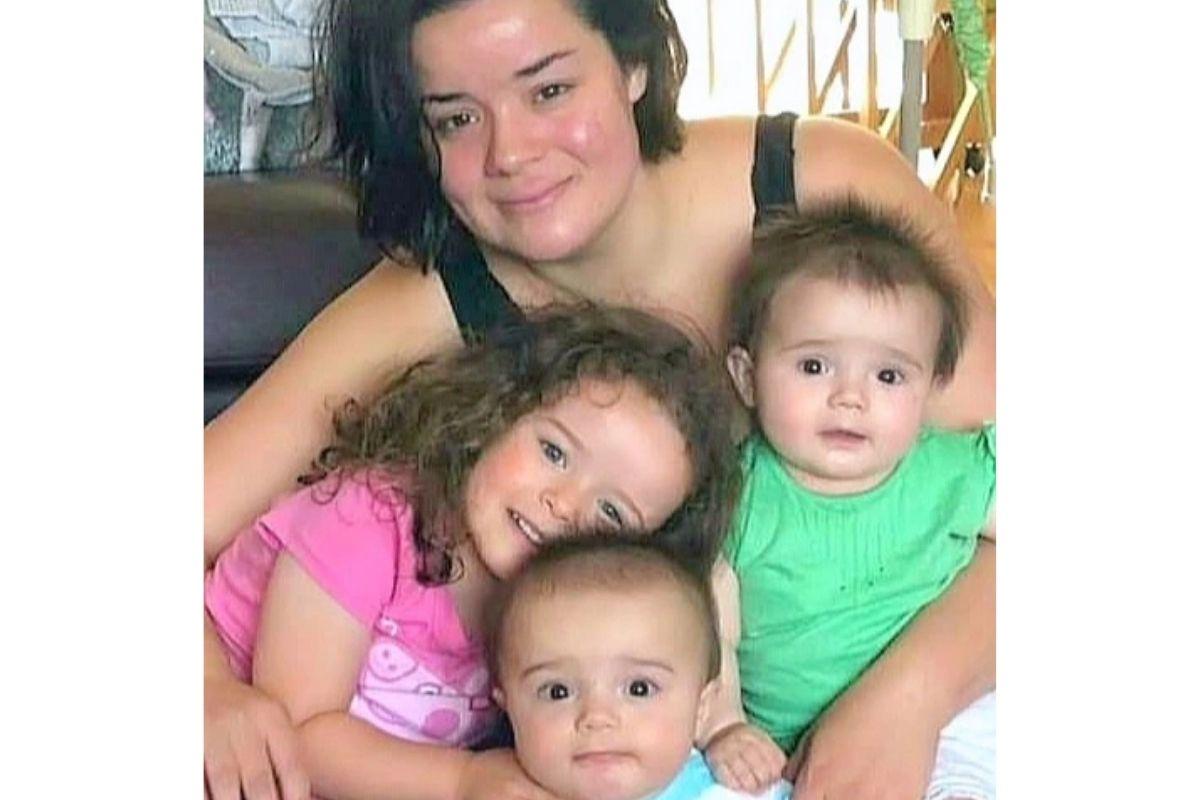 Donna-Marie deu o mesmo nome para as três filhas