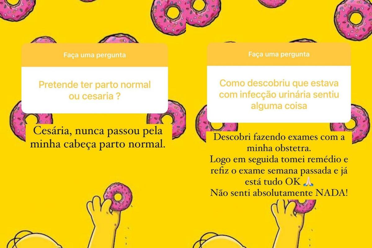 Bárbara Evans respondeu uma "caixinha de perguntas" no Instagram