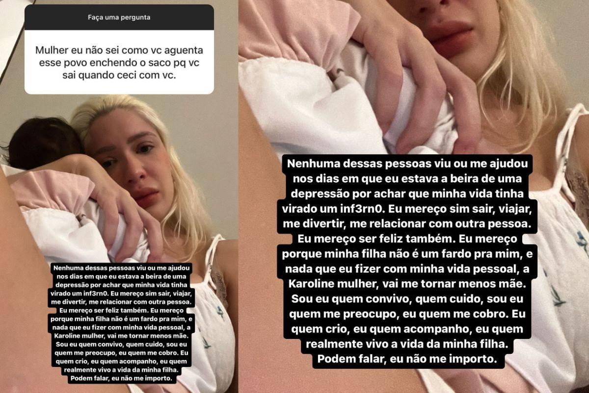 Karoline Lima fala sobre os julgamentos