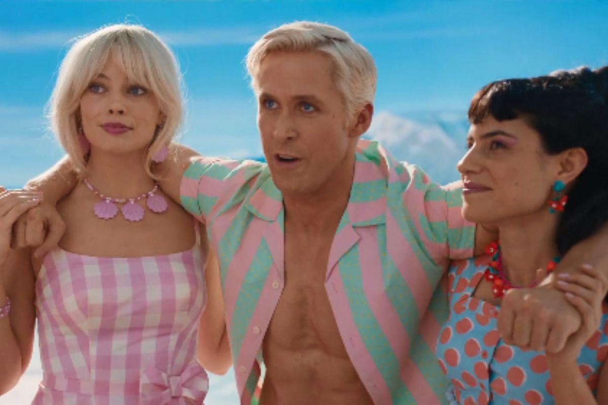 Ryan Gosling e Margot Robbit em Barbie