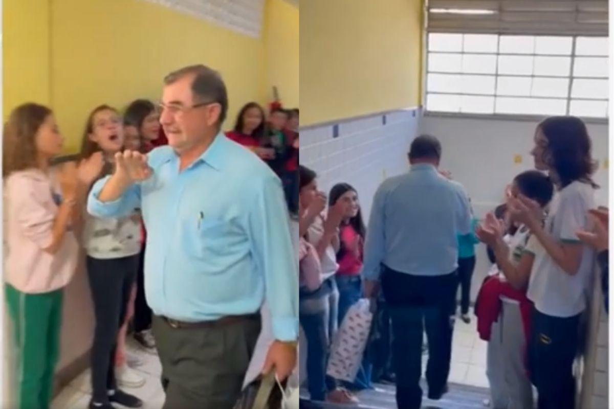 Professor ganha homenagem 