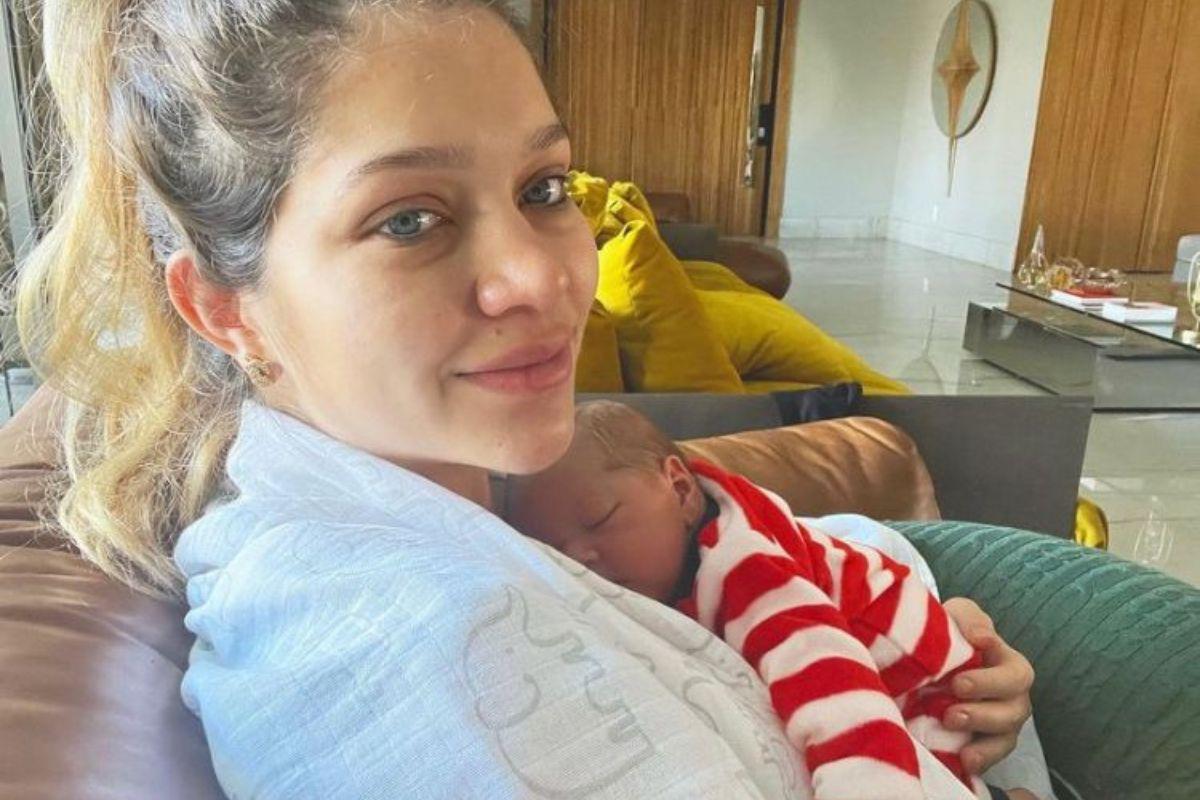 Ela fez um texto sobre a maternidade real (Foto: Reprodução Instagram)