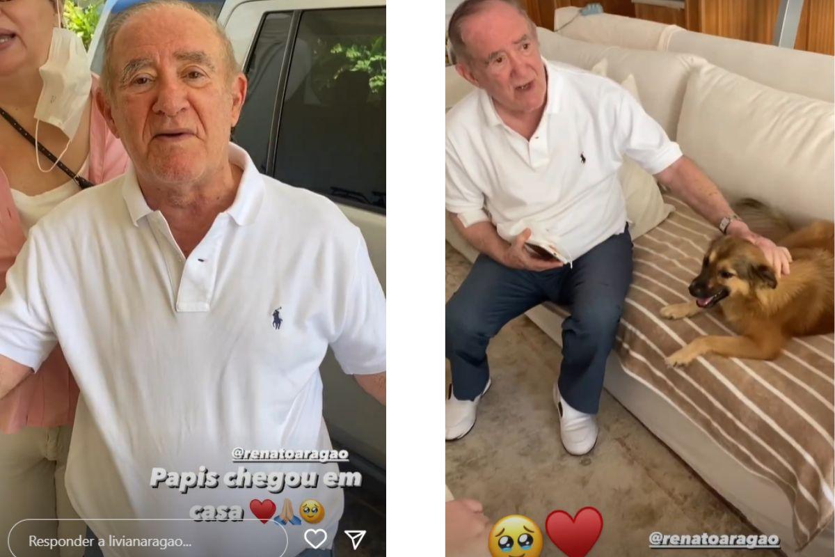 Renato Aragão recebe alta