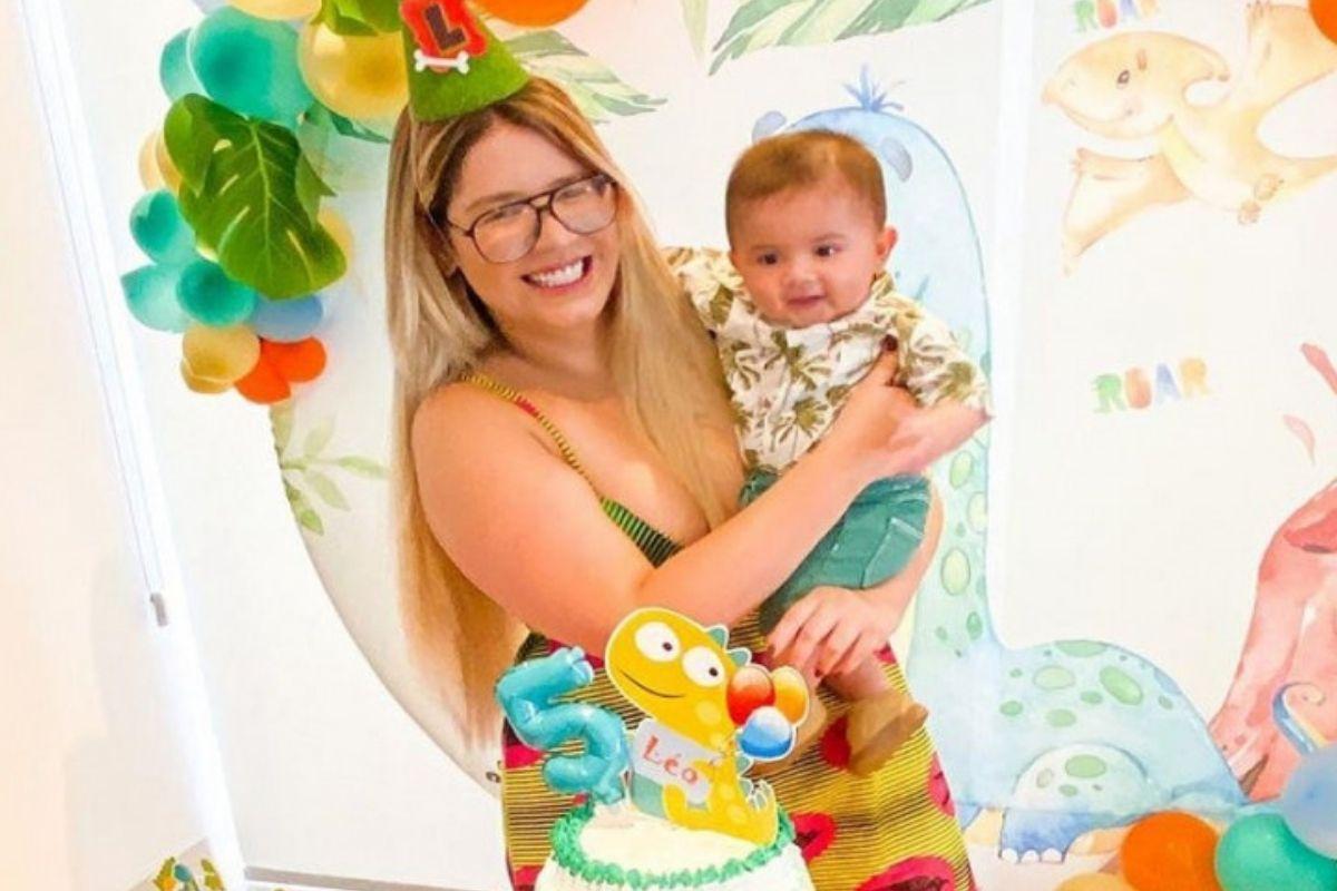 O filho de Marília Mendonça tem guarda compartilhada entre o pai Murilo Huff e avó materna