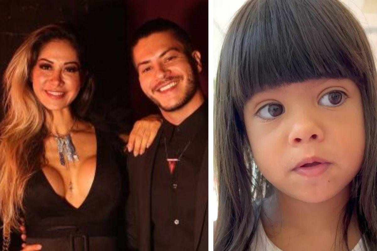 BBB 22: Filha de Arthur Aguiar faz vídeo parabenizando o pai