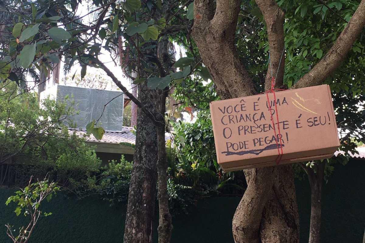 Uma ideia diferente de presentear crianças no fim de ano