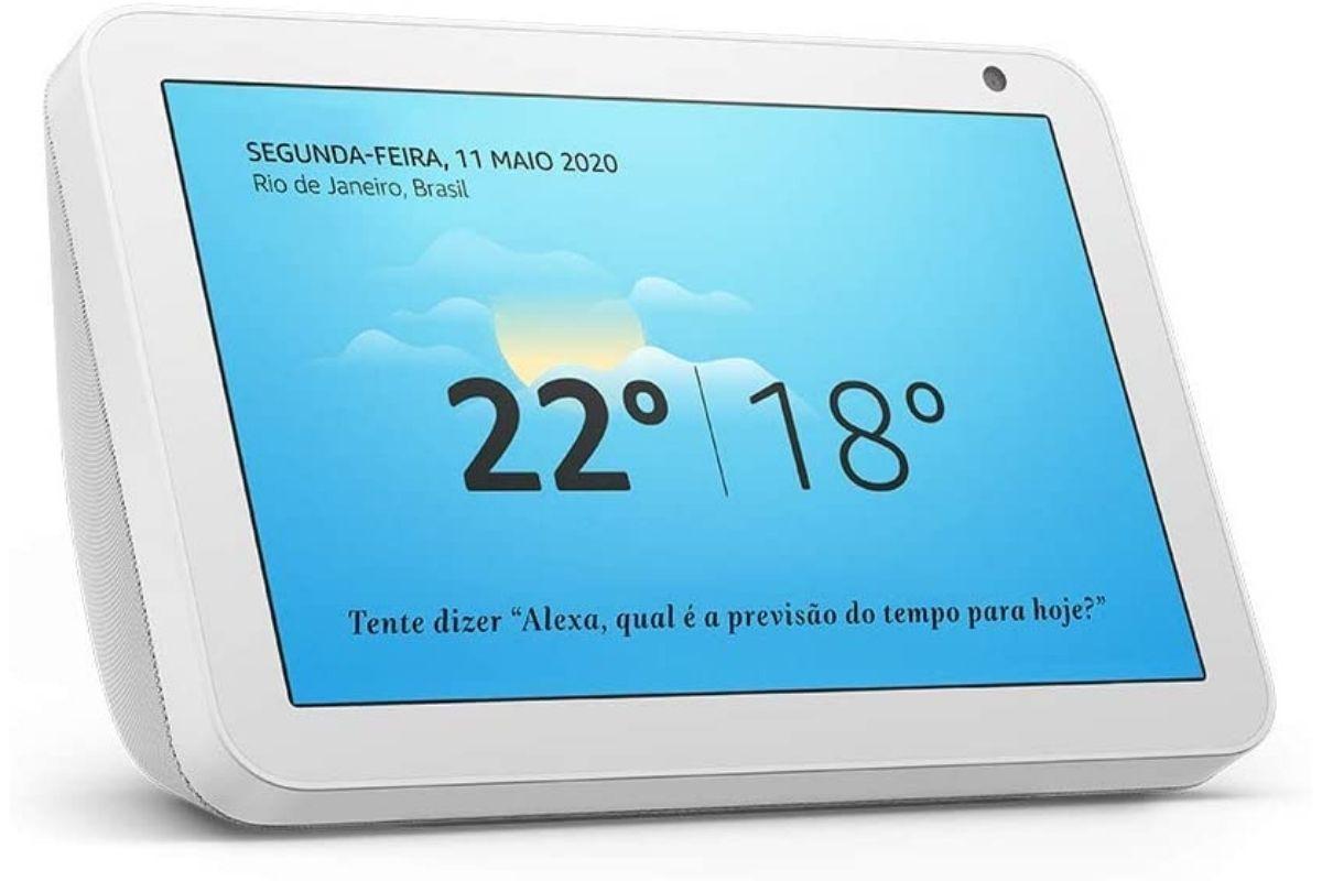 Black Friday: Echo Show 8 (1ª Geração): Smart Speaker com tela de 8" e Alexa