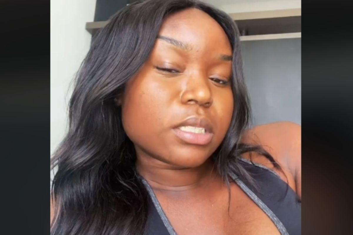 A jovem contou toda a história na rede social TikTok