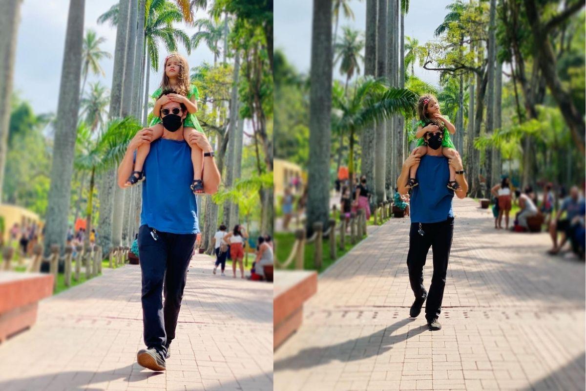 José Loreto e Débora Nascimento possuem guarda compartilhada com a filha Bella
