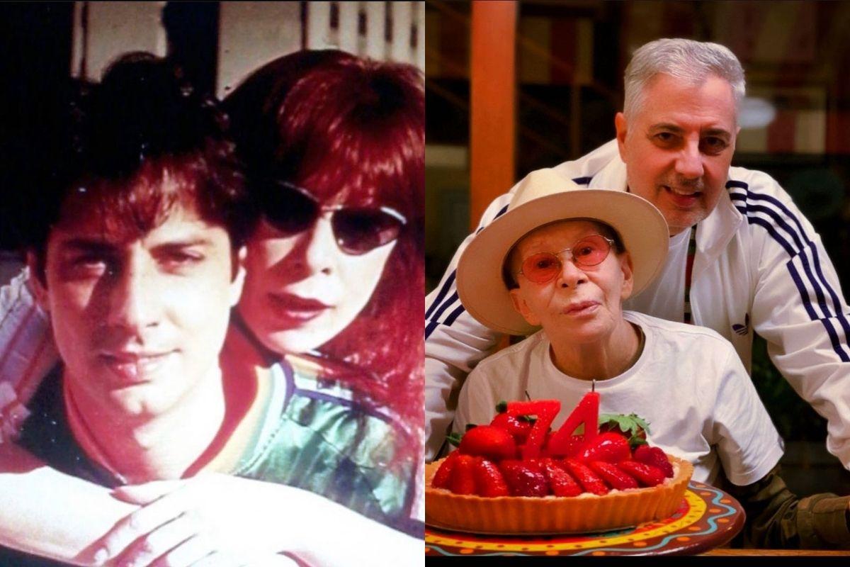 Roberto de Carvalho compartilhou fotos ao lado de Rita Lee para comemorar o aniversário da esposa