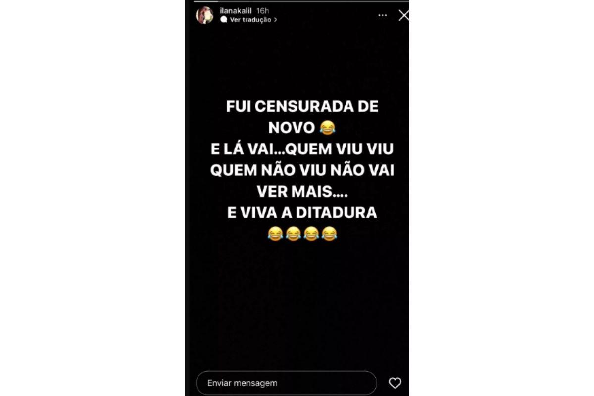 Ilana Kalil falou sobre ser censurada horas antes de morrer