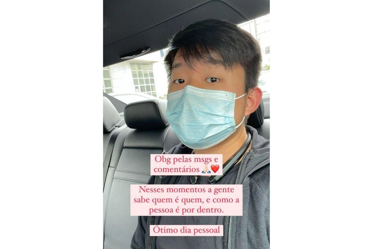 Pyong usou as redes sociais para mandar recado