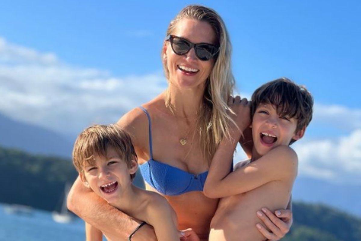 Anne Lottermann publicou um momento carinhoso com os filhos