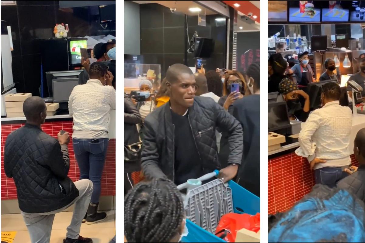 Homem pede a mulher em casamento na fila do McDonald´s e ouve um "não"