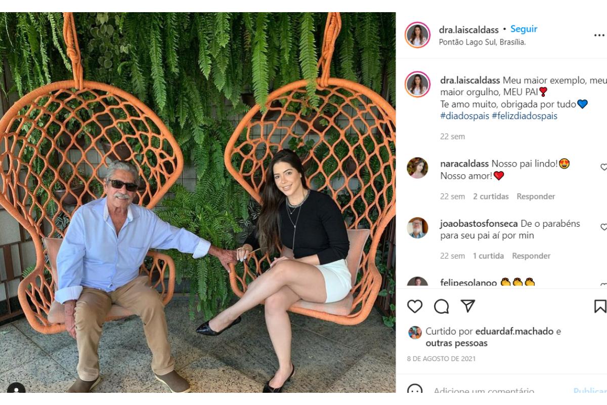 Laís Caldas e Augusto César Caldas