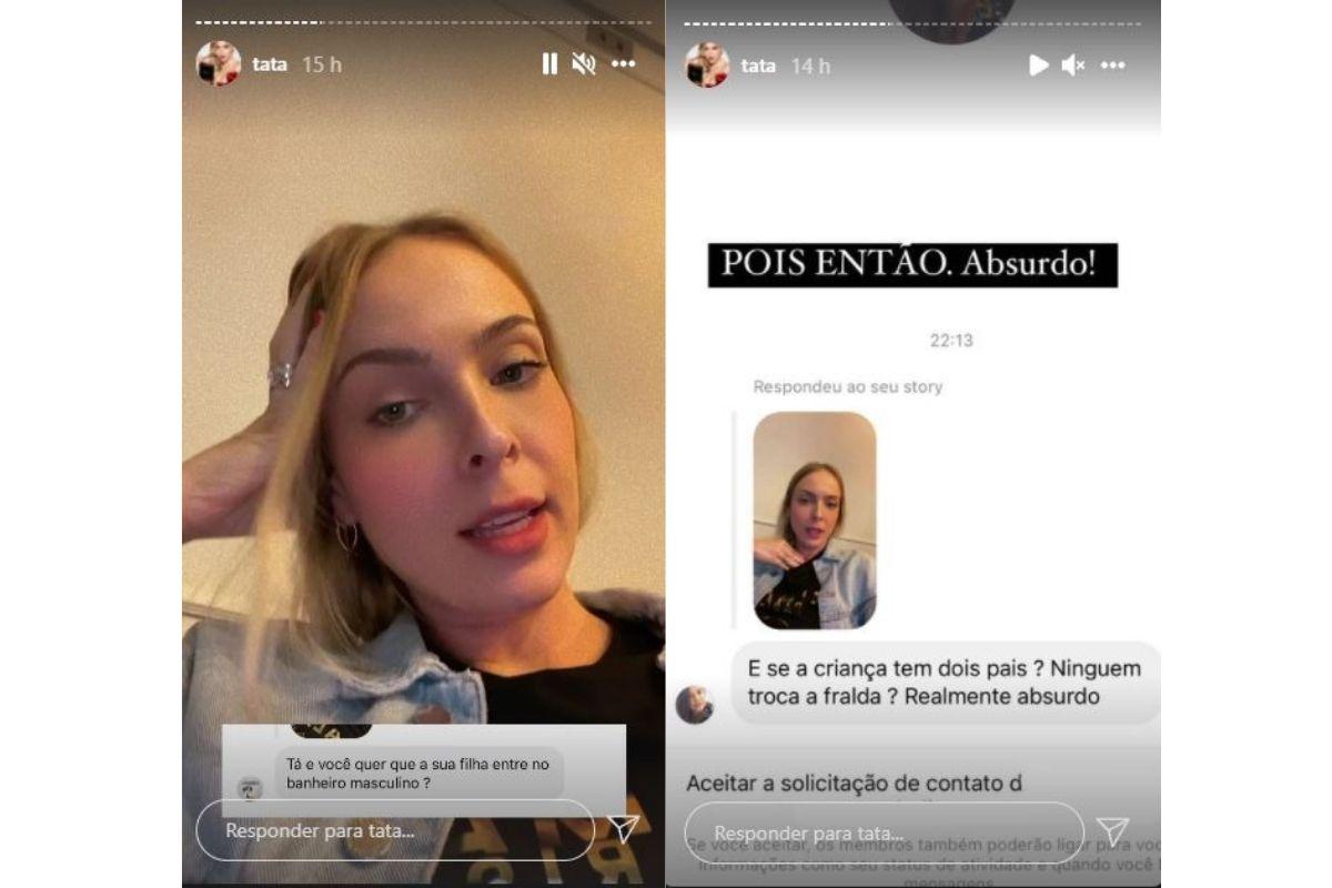 Tata respondeu alguns internautas