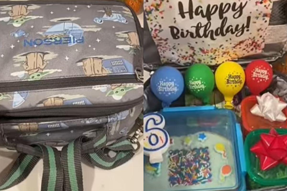 Mãe faz surpresa para filho de aniversário