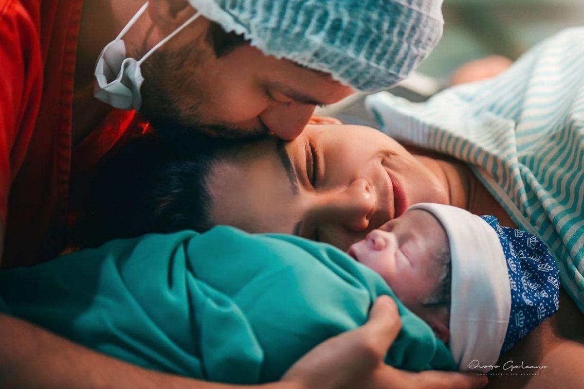 Maria Cecília e Rodolfo comemoram a chegada do segundo filho